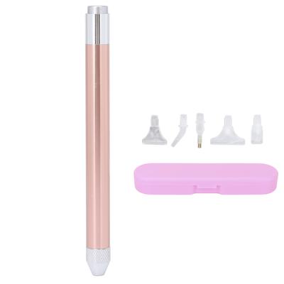 Sada malířských vrtacích per Nástroje pro diamantovou malbu se světlem Úložný box pro Nail Art DIY Malování