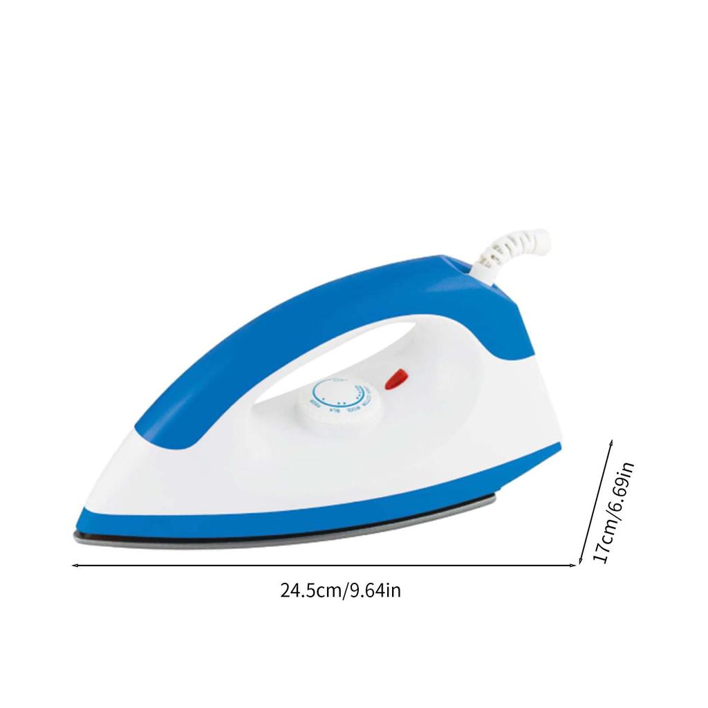 Dry Iron 1000W Lightweight Iron With Adjustable Temperature Control Indicator Light Home Appliances