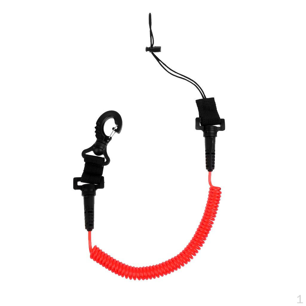 

2. Kayak/Canoe/ Paddle Leash Diving Accessories Lanyard Cord червоний