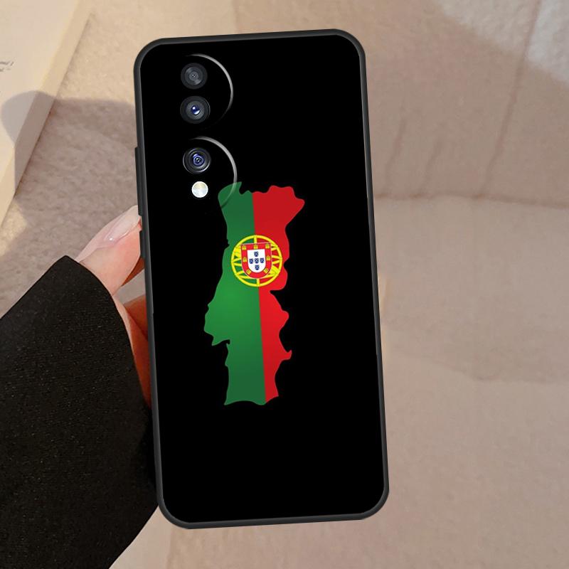 Portugal Flag For Honor Magic V5 5 6 7 Pro Case For Honor 200 400 Lite 50 70 90 X8a X8b X9a X9b X9c Cover