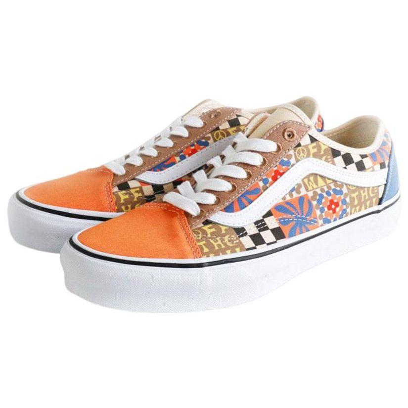 Vans Old Skool Tapered Canvas Low Top Skate Shoes Unisex Sneakers Brown Orange VN0A54F4B2X