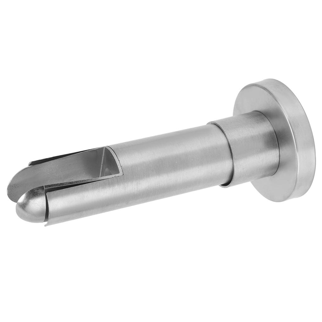 Partition Support Foot Stainless Steel Glass Fence Clamp for Public Bathroom Toilet Restroom