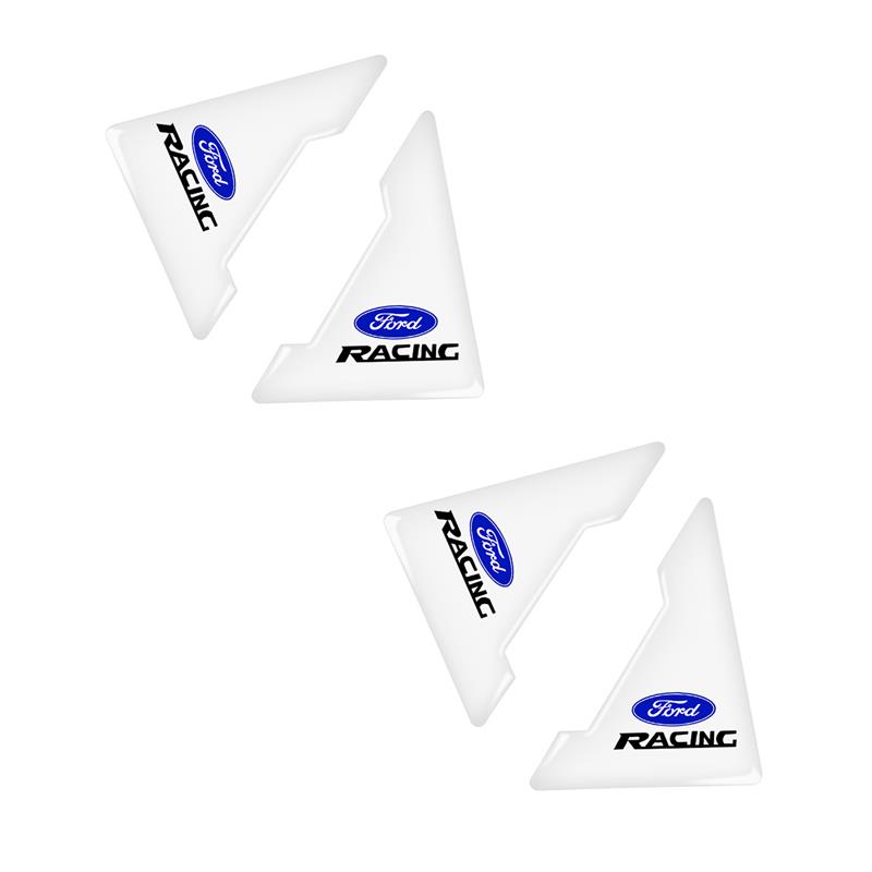 2/4pcs Silicone Car Door Corner Cover Bumper Collision Anti-scratch Stickers For Ford Focus Fiesta Ranger Mondeo Mustang Transit