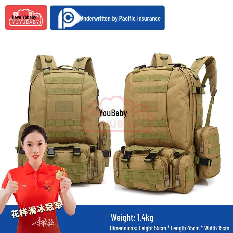 Large Capacity Tactical Outdoor Backpack