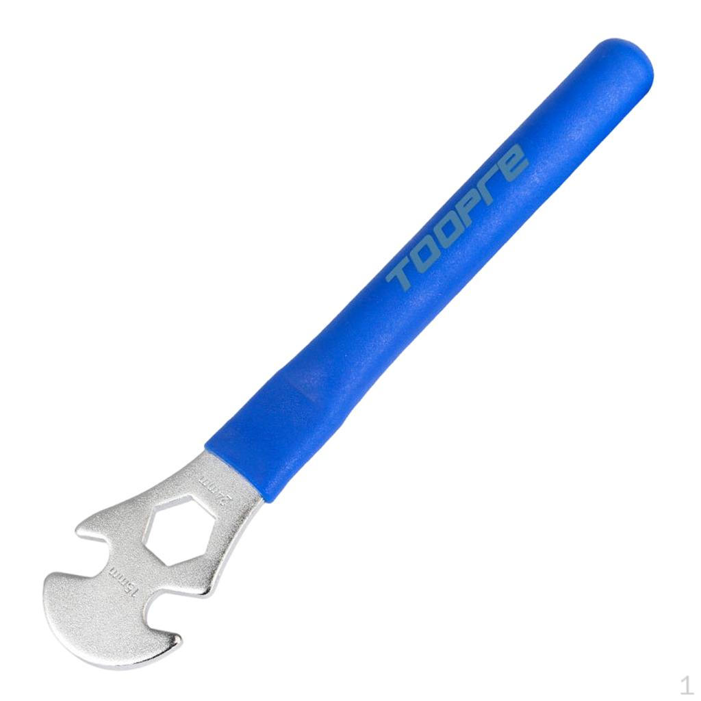Bicycle Pedal Spanner MTB Bike Wrench 15mm Repair Tool with