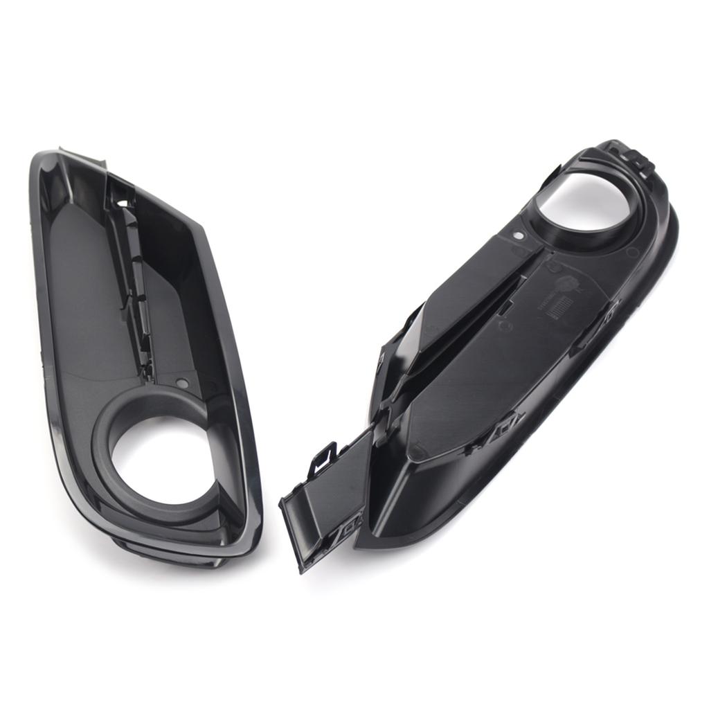 Černý levý pravý přední kryt mlhového světla pod mřížku pro BMW řady 3 F30 F31 2011-2018