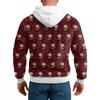 Herren Freizeit Halber Reißverschluss Kapuzenpullover Kapuze Lange Ärmel
