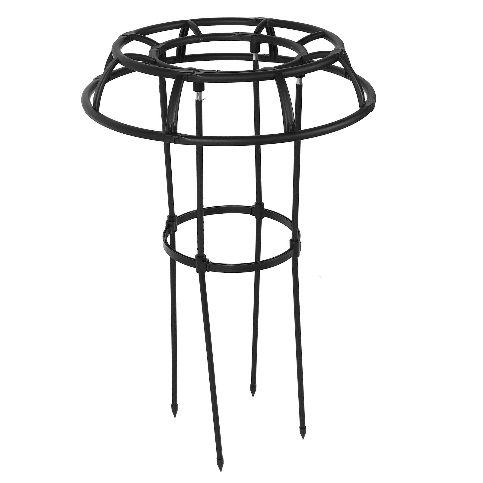 

Climbing Plant Support Rust Proof Decorative Umbrella Shape Potted Plant Stake Support for Tomato Cucumber