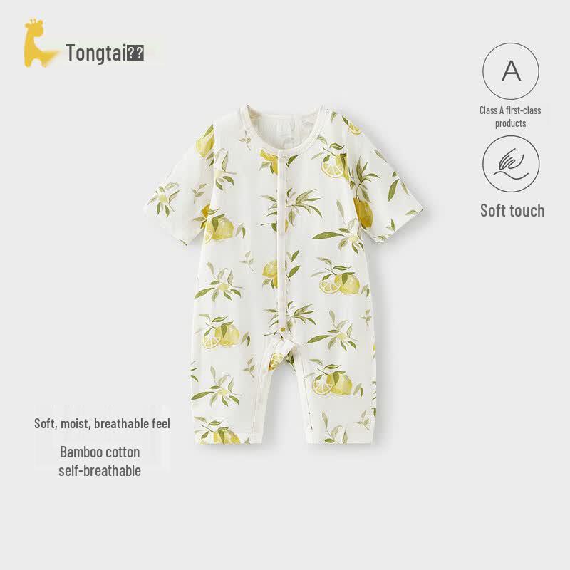 Tongtai Baby Bamboo Cotton Gauze Summer Romper
