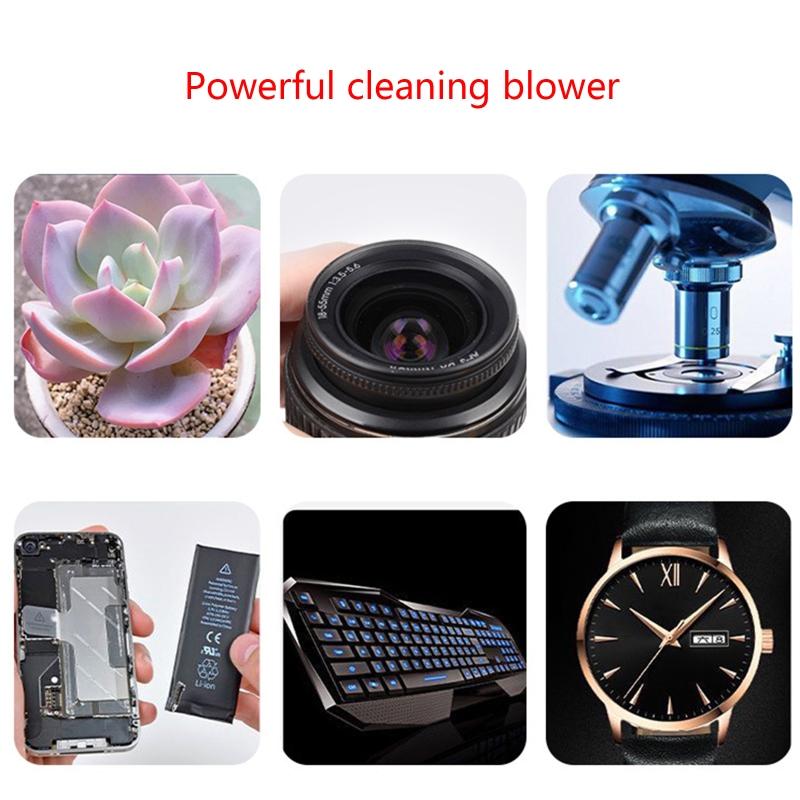 Upgraded Dust Ball Air Blower Rubber Blowing Pump Cleaning Tool Fitting for Camera Lens Keyboards PCB Board Computer Drop Ship