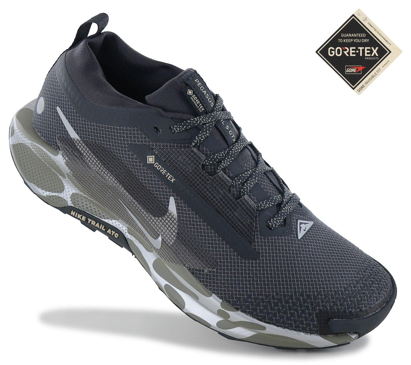 

Nike ReactX Pegasus Trail 5 GTX GORE-TEX - Men s Trail Running Shoes Grey IM6007-060 ORIGINAL EU 41 US 8 серый