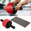 Rueda para Entrenamiento de Músculos Abdominales Rodillo Mango de Esponja Agarre Equipo de Ejercicio para la Cintura Gimnasio Fuerza Corporal Potencia Fitness