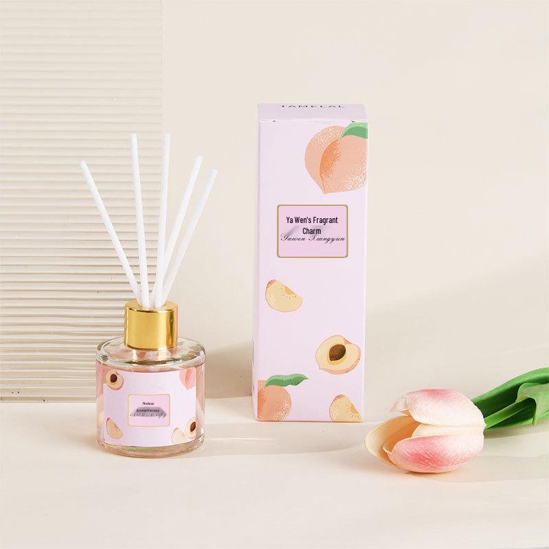 Fruit Scent Flameless Aromatherapy Air Freshener - Long-Lasting Fragrance for Home, Living Room, Bedroom, and Toilet Odor Elimination.