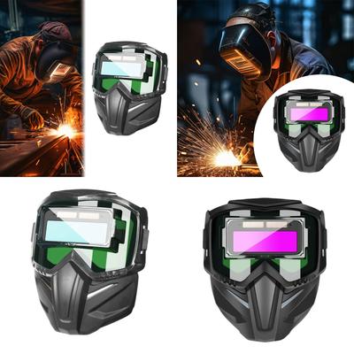 Welding Cover Detachable Protect Lightweight Comfortable Convenient Darkening High Performance Protector Cover Face Hood