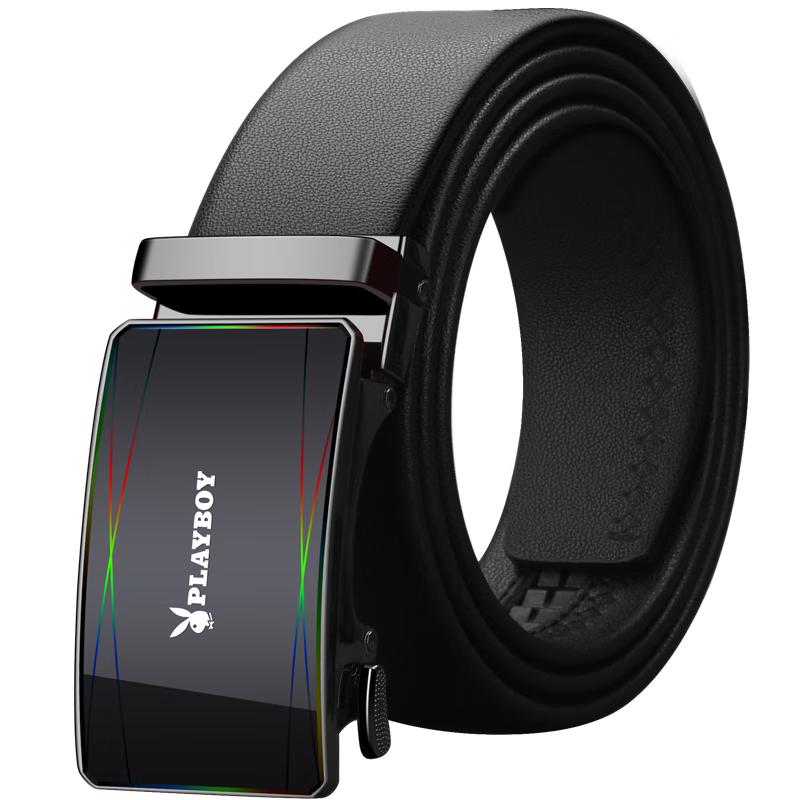 

Playboy Men s Automatic Buckle Leather Belt Gift Set 110cm+