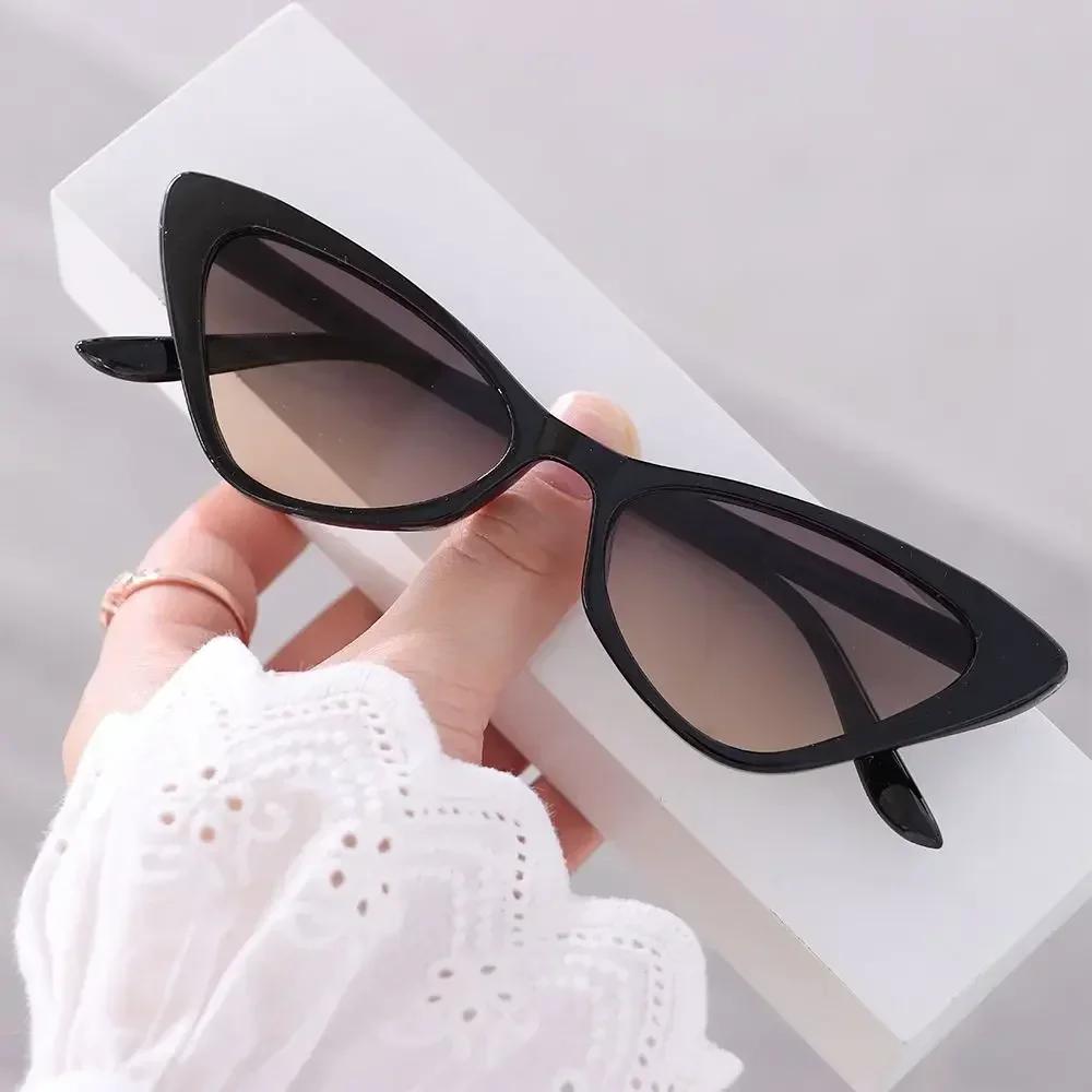 New Fashion Classic Cat Eye Sunglasses Triangle Design Uv400 Sunglasses Suitable For Men And Women Personalized Unique Goggles