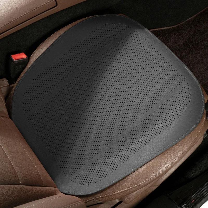 Car Seat Cushion Universal Four-season One-piece Half-pack Seat Ventilated and Breathable Summer Rear Seat Cushion Cover Set