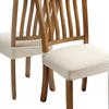 Solid Colors Stretch Chair Seat Covers Washable Removable Elastic Seat Protectors Anti-dust Thickened Spandex Chair Covers