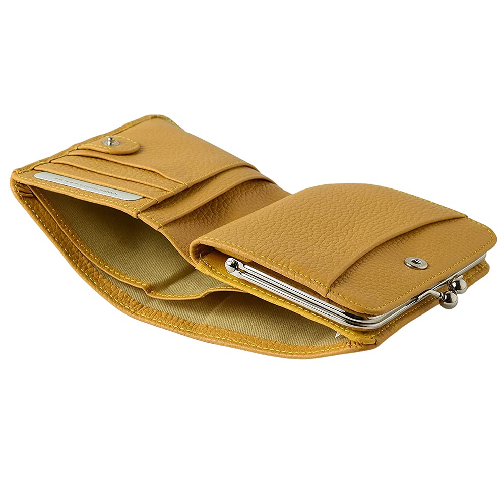 KANSAI YAMAMOTO Wallet Clasp Bifold Kansai Yamamoto (Yamamoto Kansai) Women's MJ-4505 (Yellow)