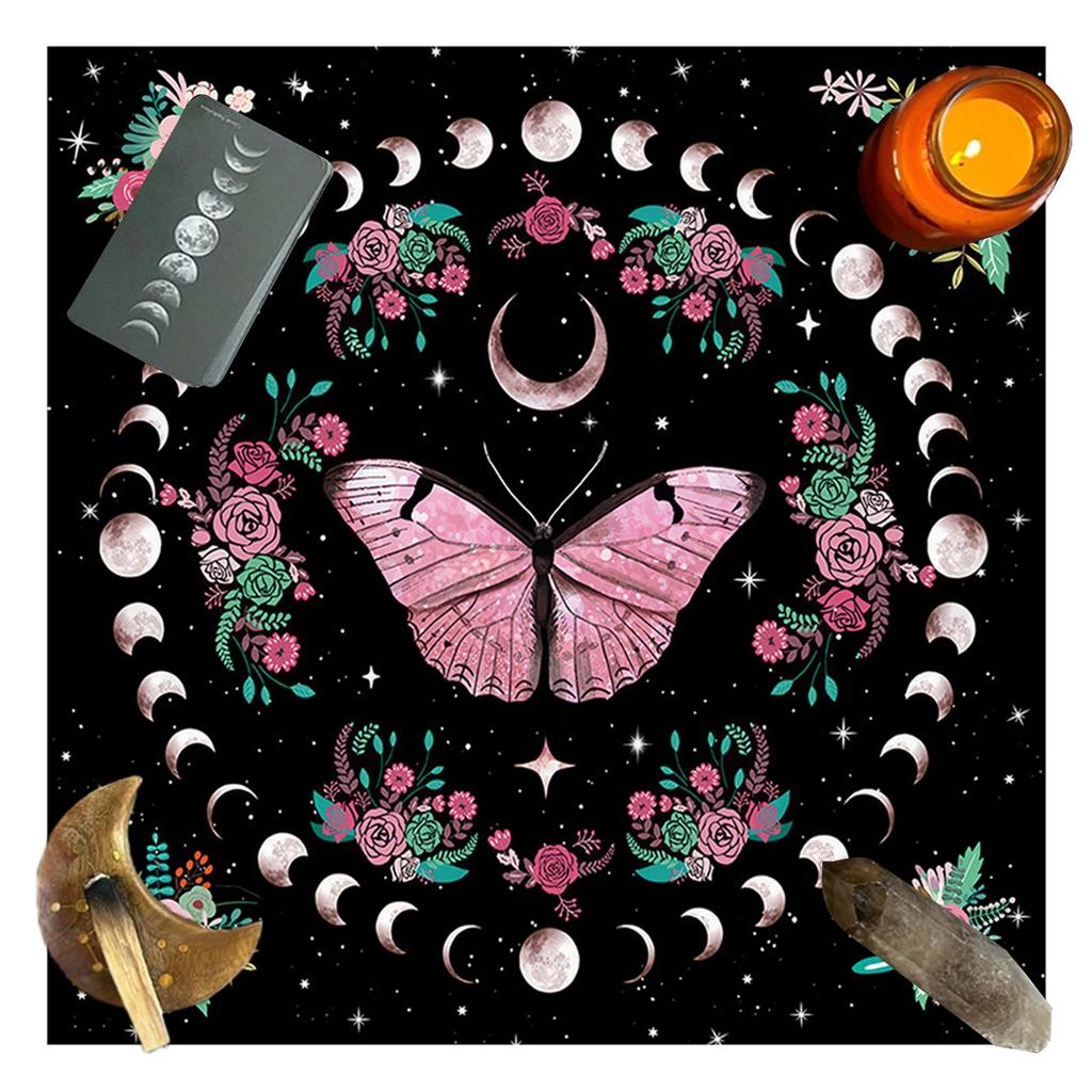 Astrologie Tarots Tisch Altar Tuch Metaphysische Brettspiel Matte Pendel Wahrsagung Altar Tischdecke Brettspiel Karte Pad