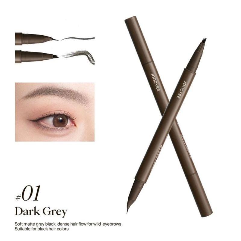 JOOCYEE - Double Headed Eyebrow Pencil - 4 Colors