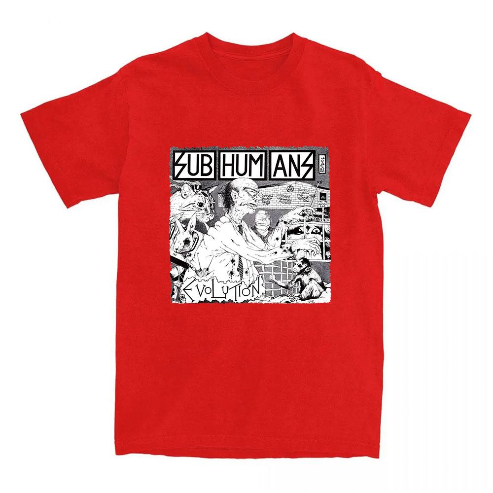 

Punk Band SubhuUnisexs Tshirt Short Sleeve Cotton Summer Teeshirt Casual UnisexWomen Heavy Unisextal Tshirts Gothic Fashion Unisex Tee S