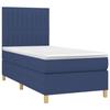 VidaXL Slat Bed Base with Mattress and LED, Upholstered Bed, Single Bed, Adult Bed for Interior Bedroom, 3135579