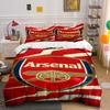 Logo dell'Arsenal con cannone. Set lenzuola Set copripiumino Copripiumini Federe(1 * Copripiumino 2 * Federe senza imbottitura per piumino)