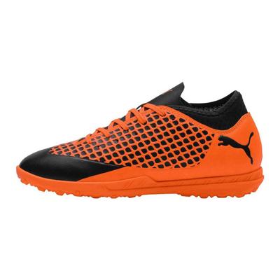 Future 2.4 TT Low Top Kinder Fußballschuhe Kinder Fußballschuhe Schwarz Orange 104845-02