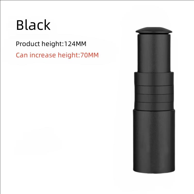 Aluminum Alloy Bike Fork Stem Riser Extender Extension Bicycle Cycling Bike Stem Head Up Raiser Handlebar Riser Adaptor