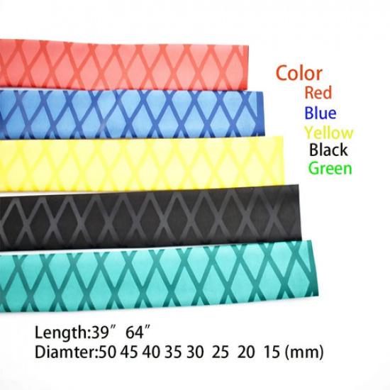 For Rod Grips-5 Color 14 Sizes 39"&64" Lengths X-Tube Heat Shrink Wrap Tubing