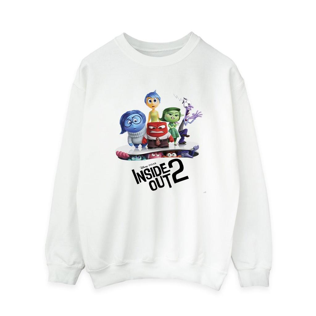 Inside Out 2 Womens/Ladies Poster Sweatshirt