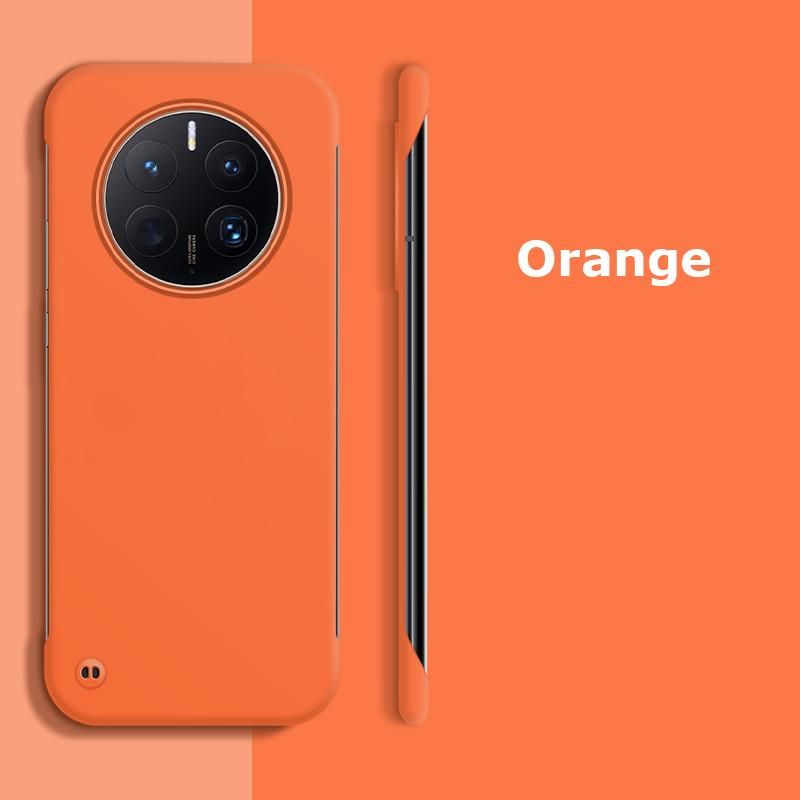 Ultradünne, rahmenlose, matte PC-Hülle mit Anti-Fingerabdruck-Schutz für Huawei Mate 50 50E 40 40E 30 30E Pro Plus, stoßfeste Rückseite