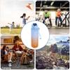 750ML Sports Water Bottle with Time Marker Leak-proof Cup Motivational Portable Water Bottle for Outdoor Sport Fitness BPA Free