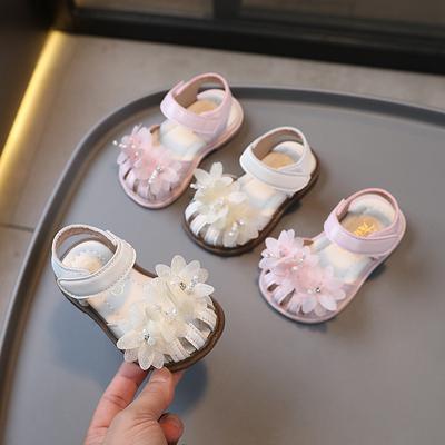 Sandales pour bébé, chaussures de marche d'été, nouvelles chaussures pour bébé, chaussures de princesse antidérapantes, chaussures pour enfants de 0 à 3 ans, chaussures pour bébé Zapatos Niña