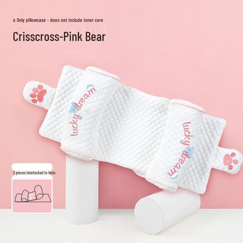 Oreiller pour bébé réglable anti-tête plate (0-6 Mois+) pour les Nouveau-nés