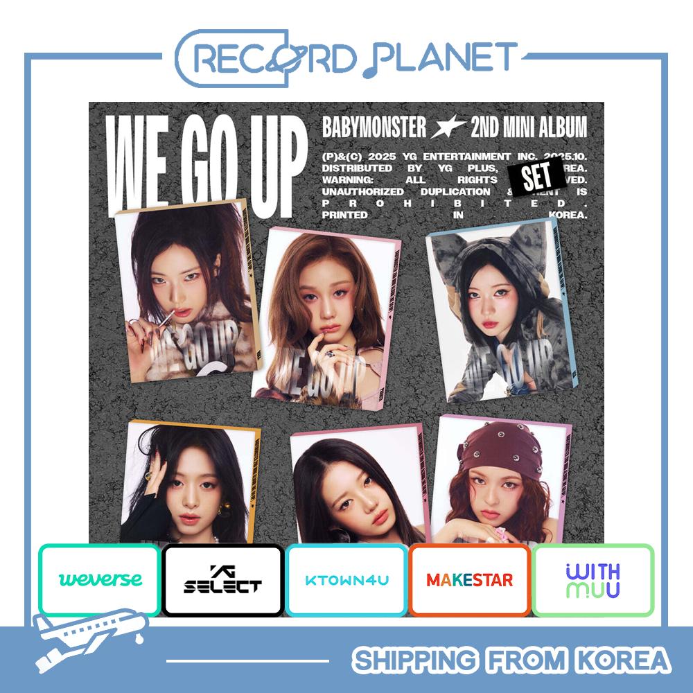 [Pre-order] BABYMONSTER 2nd MINI ALBUM [WE GO UP] PATTERN Ver. [POB]