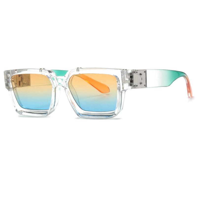 SHAUNA Retro Square Sunglasses UV400