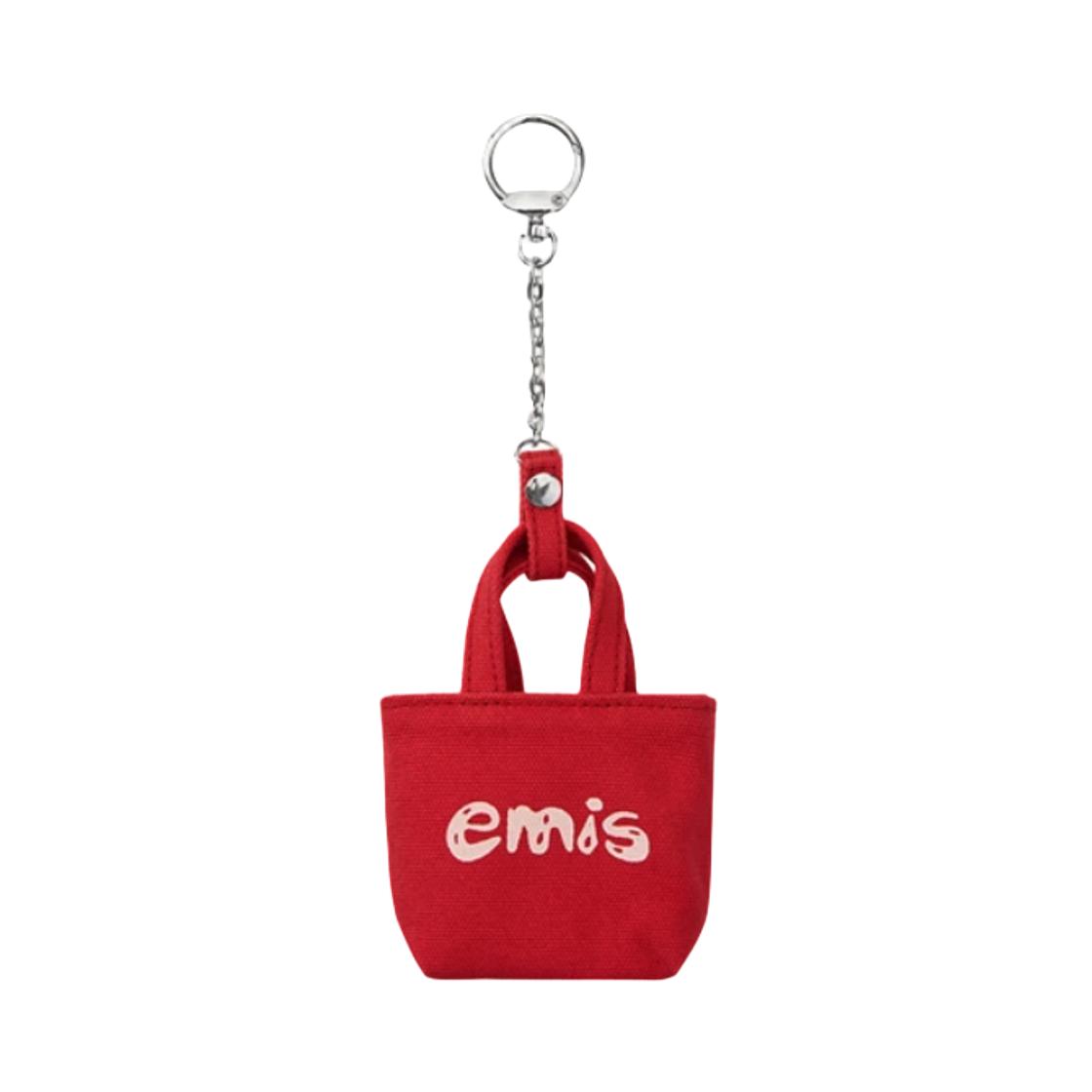 Emis Logo Tote Bag Keyring Red ONE SIZE