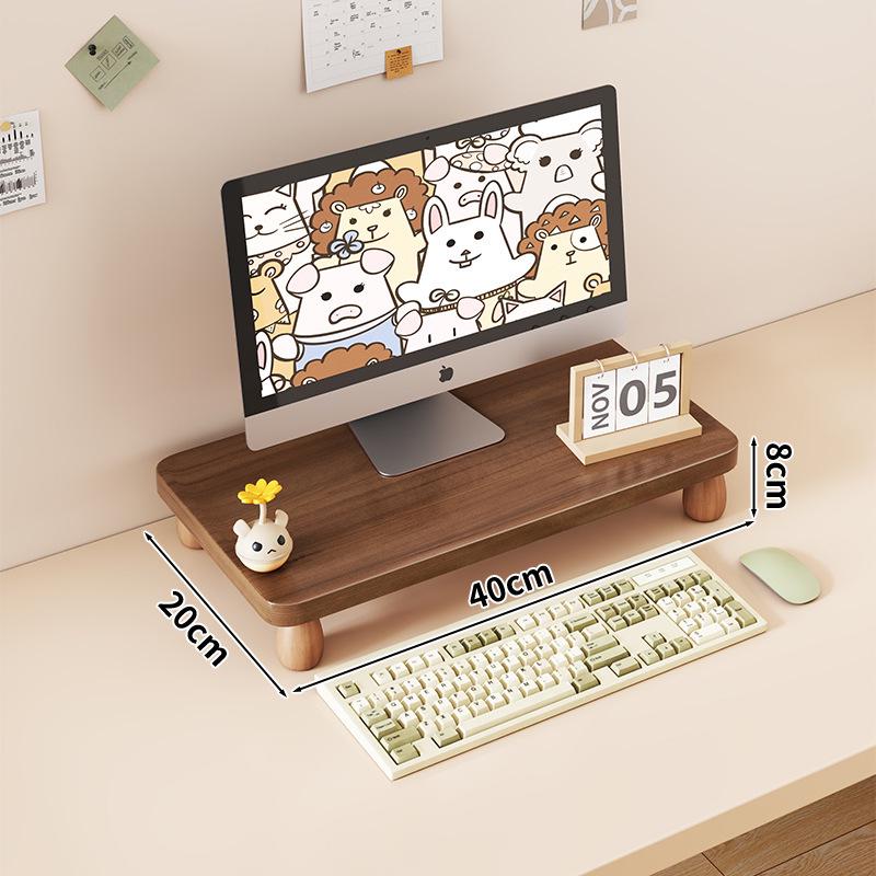 

Desktop Monitor Riser with Keyboard Storage