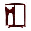Cache-cadre de levier de vitesses en ABS imitation bois de rose pour console de voiture - 1 pièce