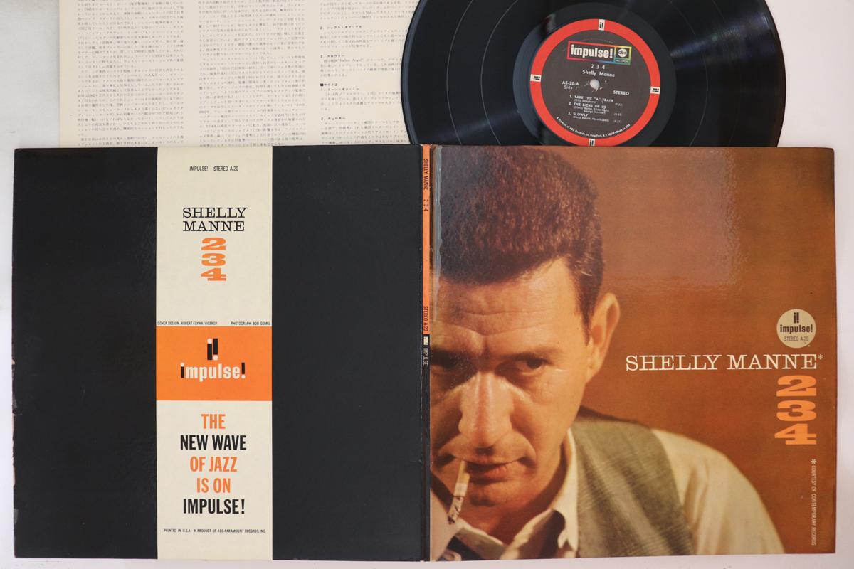 

LP Record SHELLY MANNE - 2-3-4 AS20 IMPULES 1969 US Jazz Used
