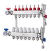 7-Branch Radiant Heat Manifold 1/2" PEX Tubing Floor Heating Manifold Set