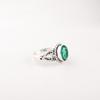 Chrome Diopside Gemstone 925 Stamped Silver Jewelry Handmade May Birthstone Ring RR-8-2