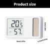 Solar Powered Small Size Hygrometer Thermometers Desktop Digital Temperature Humidity Measurement Meter Gauge for Home