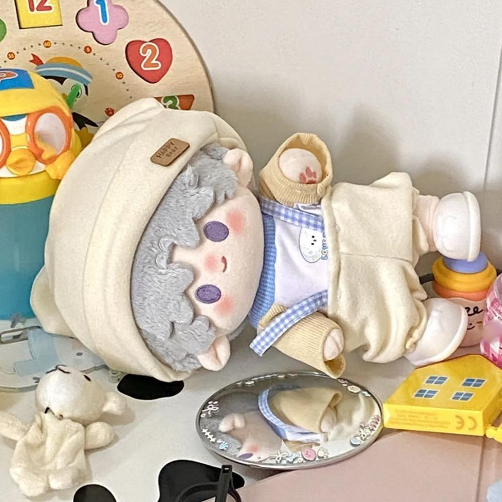 1 set Persimmon Cotton Doll's Clothes Bear Hat Plush Doll Clothes  Children's Gift