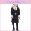 The Addams Family Wednesday Black Dress Goth Costume For Children Ages 3-12
