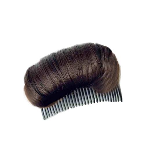 Příčesek Topknot Fluffy Bezpečné umělé vlákno pro ženy Stylové pokrývky hlavy