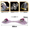 RANGS Japan Lipstick Deluxe Mini Cool Pink Caster Board