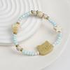 Jingdezhen Ceramic Bracelet Blue Literary and Antique Beaded Jewelry Original Small Fresh New Chinese Bracelet Wholesale